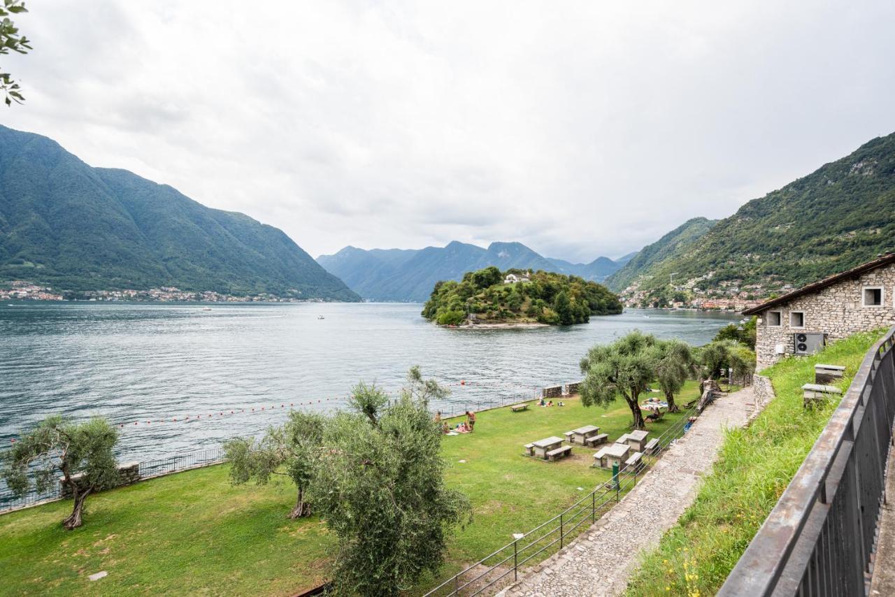 Lake Como Studio With Balcony And Private Parking Ossuccio Eksteriør billede